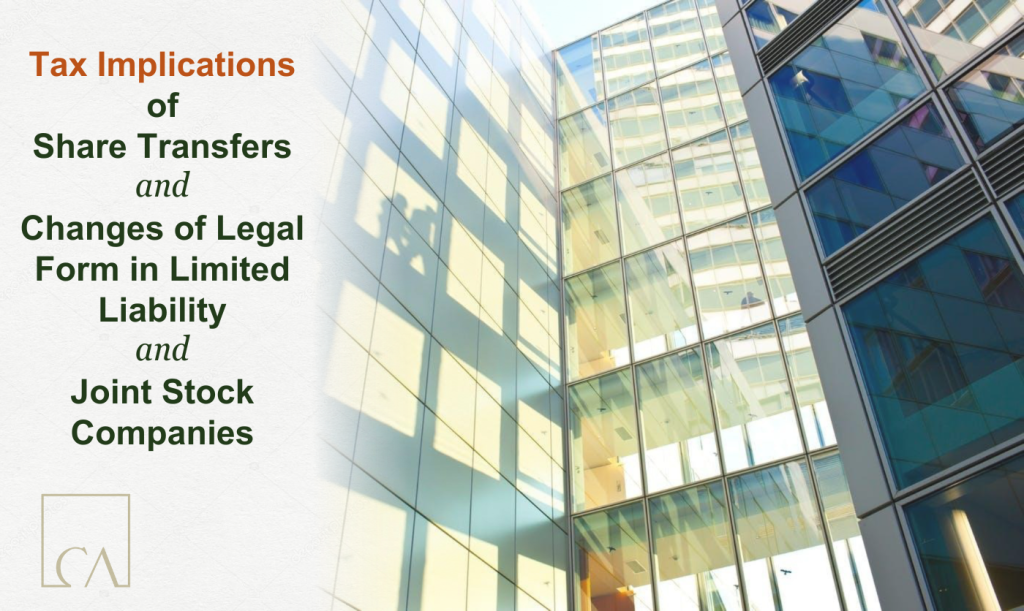 Taxation of Share Transfers in Turkish Companies